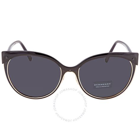 burberry sunglasses be 3096|Burberry Tubular Check Grey Cat Eye Ladies .